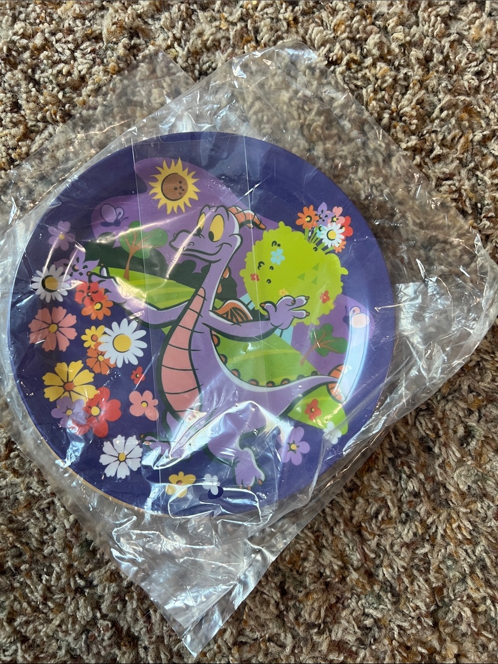 Disney Parks 2021 Epcot Flower & Garden Festival Scavenger Hunt 2 dragon plates.